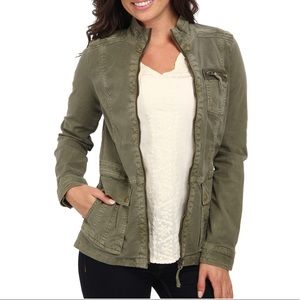 Lucky Brand military canvas jacket
